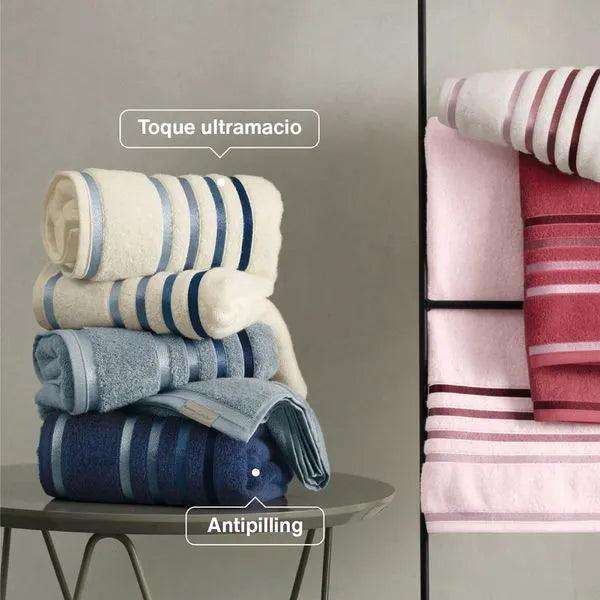 Conjunto 10 Toalhas Premium Banhão - 100% Algodão