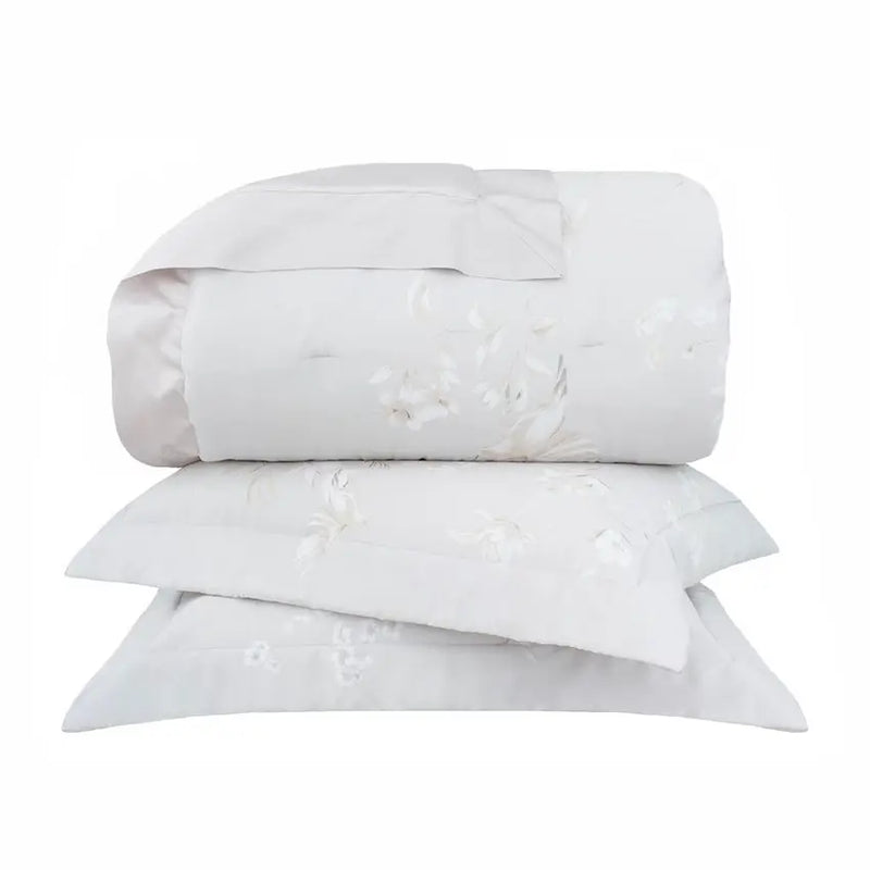 Kit Colcha Queen Buddemeyer Luxus Louis 100% algodão estampado 3 peças