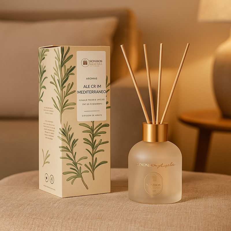 Kit Difusores Premium – Coleção Completa Sonhos de Algodão (3 aromas)