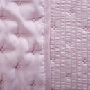 Kit Colcha Santorini Super Macia - Wild Rosê