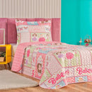 Colcha Cobre Leito Solteiro Infantil Tecido Dupla Face Estampado