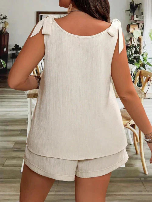 Conjunto Com Alça Laço Plus Size - Allane