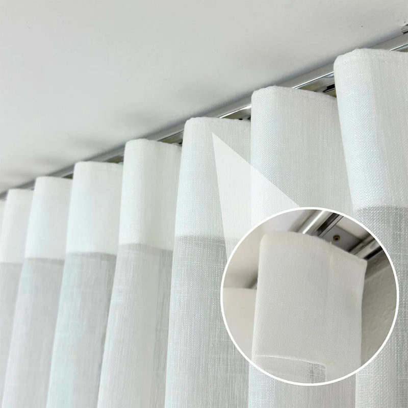 Cortina Sala de Linho c/ Blackout 80%