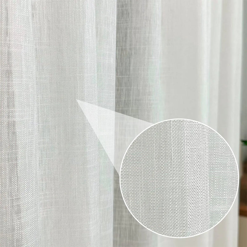 Cortina Sala de Linho c/ Blackout 80%