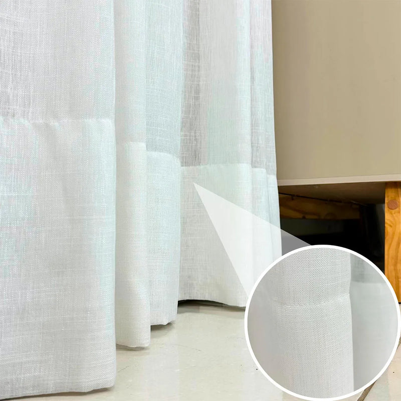 Cortina Sala de Linho c/ Blackout 80%