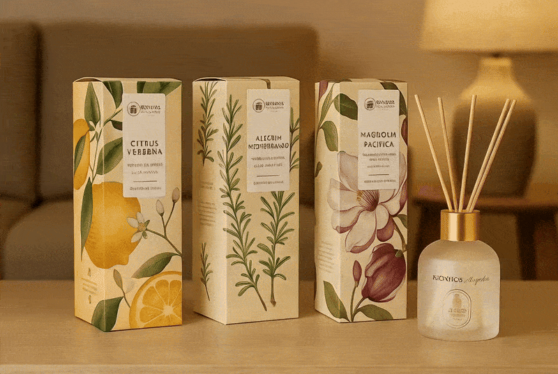 Kit Difusores Premium – Coleção Completa Sonhos de Algodão (3 aromas)