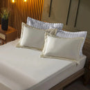 Jogo de Lençol Basic Aba Americana Percal 300 fios Toque Macio 3 Peças