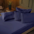 Jogo de Lençol Basic Ponto Palito Percal 400 Fios Toque Acetinado 3 Peças