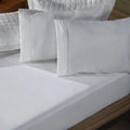 Jogo de Lençol Basic Ponto Palito Percal 400 Fios Toque Acetinado 3 Peças