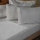 Jogo de Lençol Basic Ponto Palito Percal 400 Fios Toque Acetinado 3 Peças