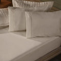 Jogo de Lençol Basic Ponto Palito Percal 400 Fios Toque Acetinado 3 Peças