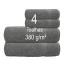 Jogo De Toalhas 100% Algodão Banho E Rosto Triunfo 380G/m²