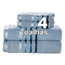Jogo De Toalhas Banhão Karsten Lumina 4 Peças