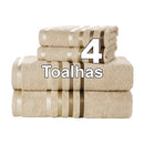 Jogo De Toalhas Banhão Karsten Lumina 4 Peças